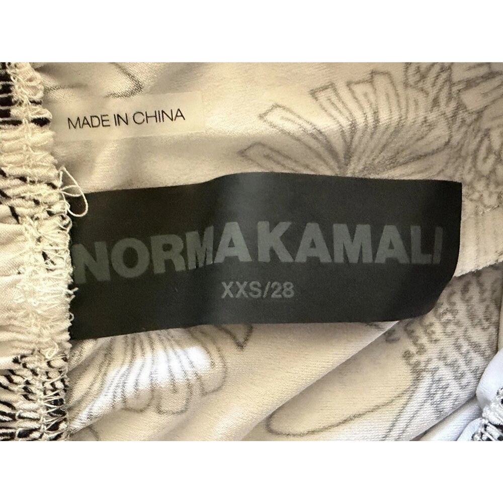Norma Kamali Odonata Offset Stripe Boyfriend Sweatpants Side Stripe XXS/28 NWT - Picture 8 of 13
